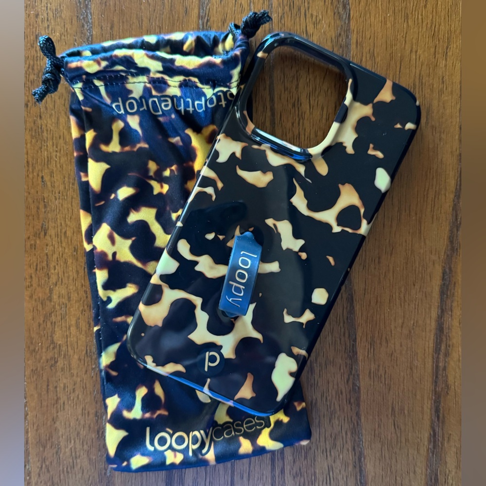 Tortishell iPhone 15 ProMax case.